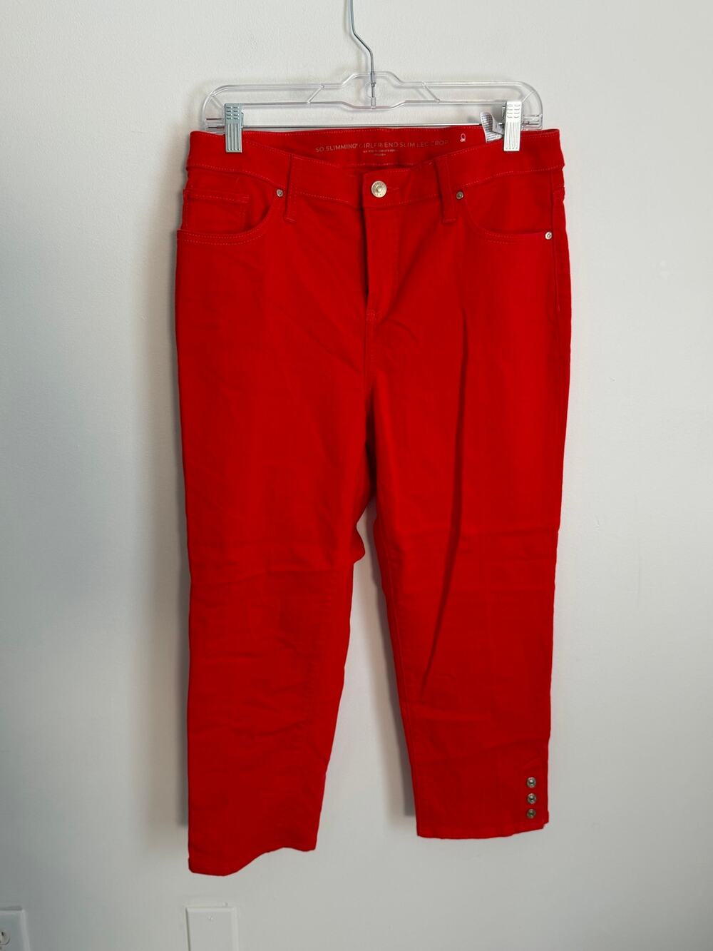 Chico's So Slimming Girlfriend Slim Leg ankle size 10